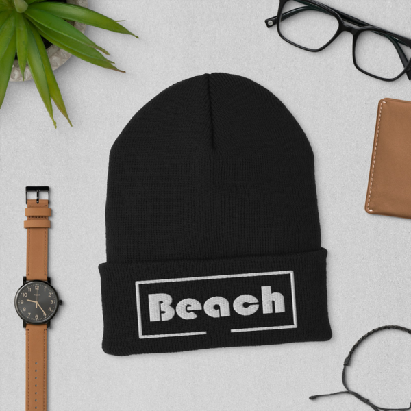 Beanie Beach White